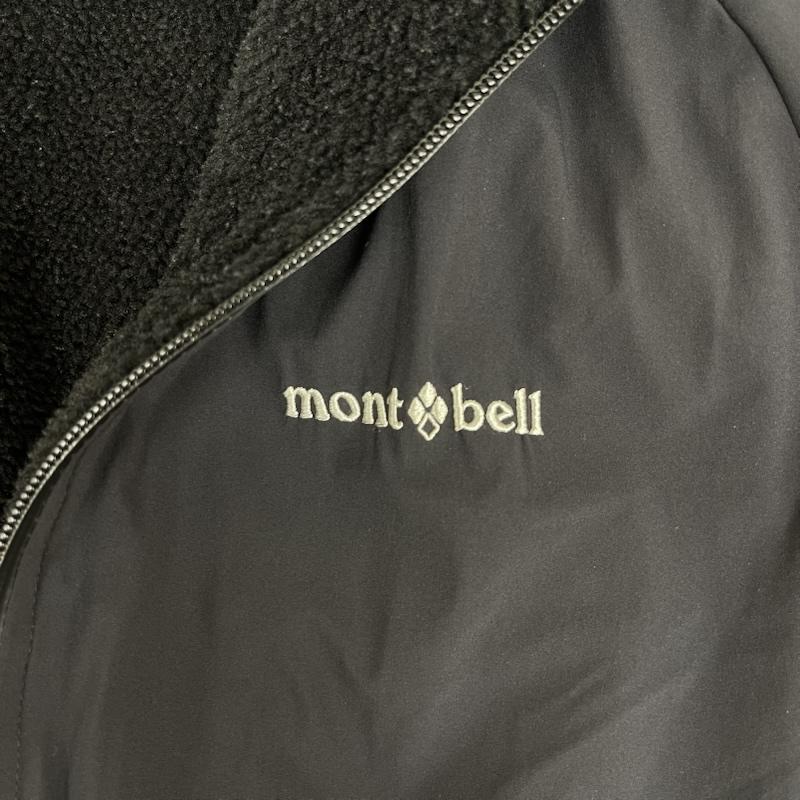 モンベル mont-bell ジャケット、上着 ジャンパー、ブルゾン クリマエア リバーシブル ジャケット フリース アウター 1106703 L 黒 / ブラック / black メンズ USED 古着 中古 50163315