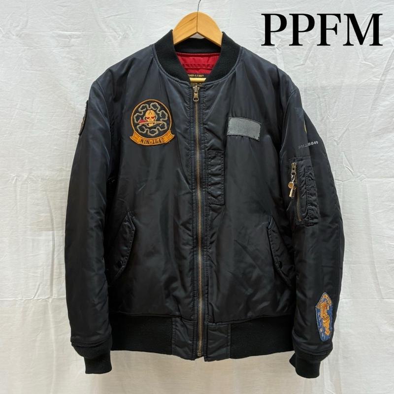 ピーピーエフエム PPFM ジャケット、上着 フライトジャケット MA-1 ナイロン ボンバー フライトジャケット アーカイブ - メンズ USED 古着 中古 50163318