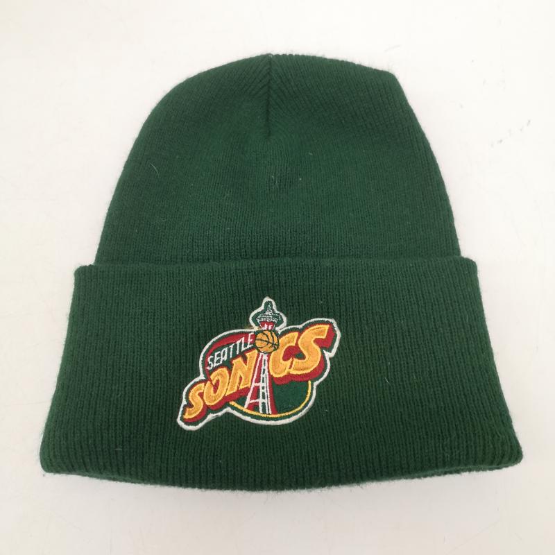 ヴィンテージ VINTAGE 帽子 ニット帽 Seattle Sonics Supersonics ニットキャップ - 緑 / グリーン / green メンズ USED 古着 中古 50163320