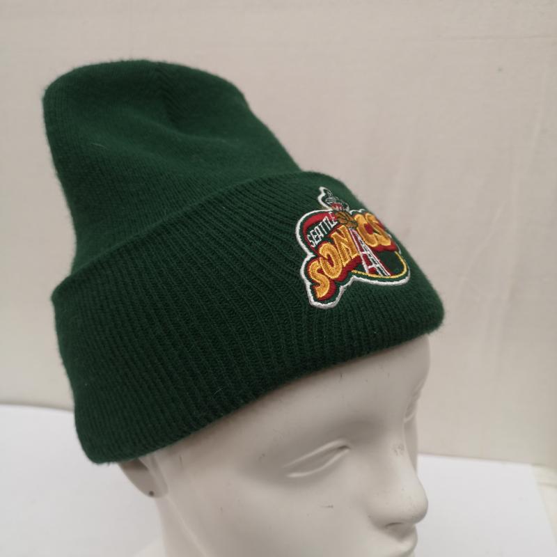 ヴィンテージ VINTAGE 帽子 ニット帽 Seattle Sonics Supersonics ニットキャップ - 緑 / グリーン / green メンズ USED 古着 中古 50163320