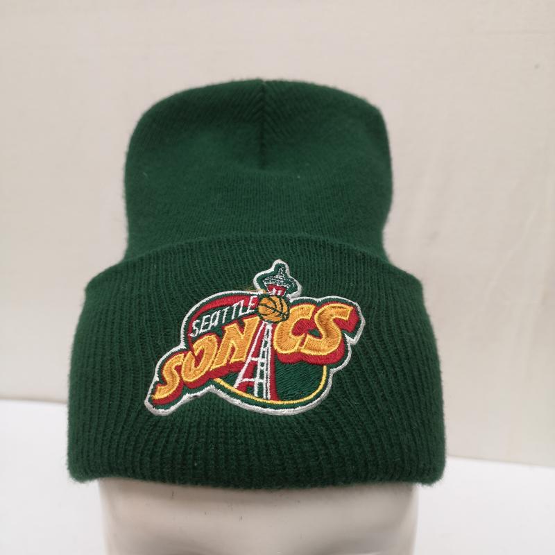 ヴィンテージ VINTAGE 帽子 ニット帽 Seattle Sonics Supersonics ニットキャップ - 緑 / グリーン / green メンズ USED 古着 中古 50163320