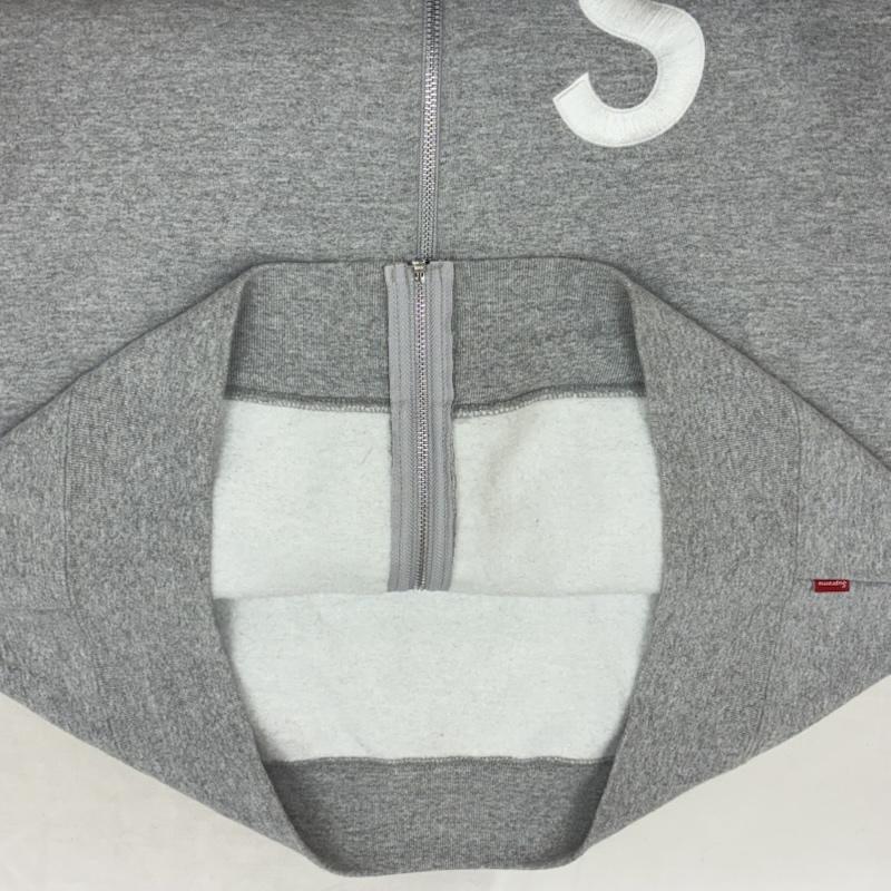 シュプリーム Supreme パーカー 長袖 S Logo Zip Up Hooded Sweatshirt ジップアップ スウェット パーカー L メンズ USED 古着 中古 50163321