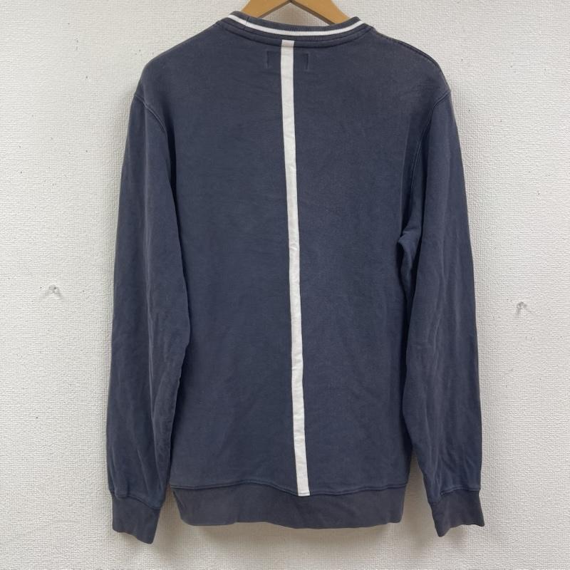 パレス PALACE トレーナー 長袖 縦ロゴ ライン クルーネック スウェット トレーナー S 紺 / ネイビー / navy メンズ USED 古着 中古 50163325