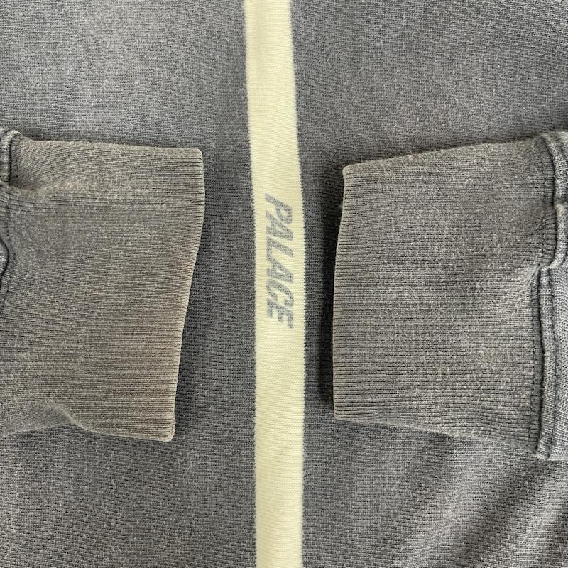 パレス PALACE トレーナー 長袖 縦ロゴ ライン クルーネック スウェット トレーナー S 紺 / ネイビー / navy メンズ USED 古着 中古 50163325