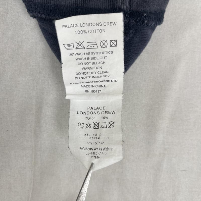 パレス PALACE トレーナー 長袖 縦ロゴ ライン クルーネック スウェット トレーナー S 紺 / ネイビー / navy メンズ USED 古着 中古 50163325