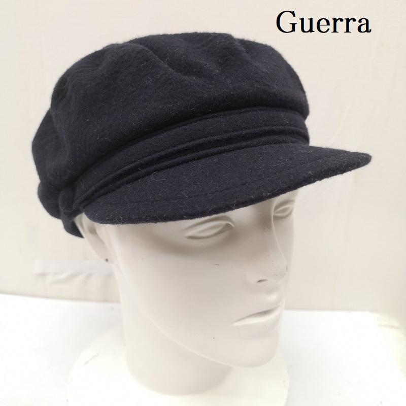 ヴィンテージ VINTAGE 帽子 キャップ Guerra 1855 カシミア混 ウール キャスケット - 紺 / ネイビー / navy レディース USED 古着 中古 50163326