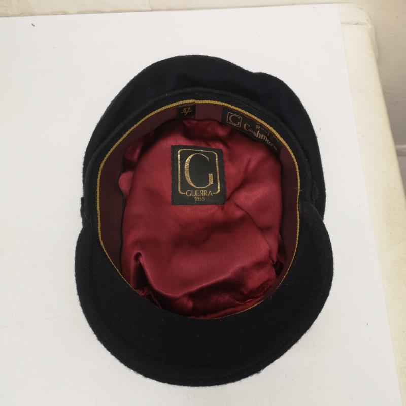 ヴィンテージ VINTAGE 帽子 キャップ Guerra 1855 カシミア混 ウール キャスケット - 紺 / ネイビー / navy レディース USED 古着 中古 50163326