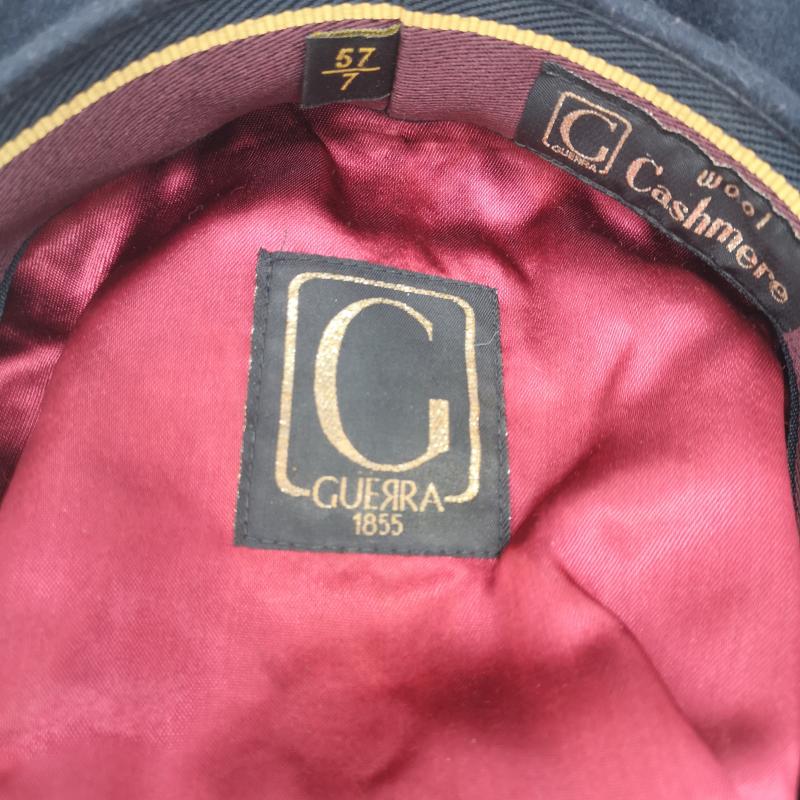 ヴィンテージ VINTAGE 帽子 キャップ Guerra 1855 カシミア混 ウール キャスケット - 紺 / ネイビー / navy レディース USED 古着 中古 50163326