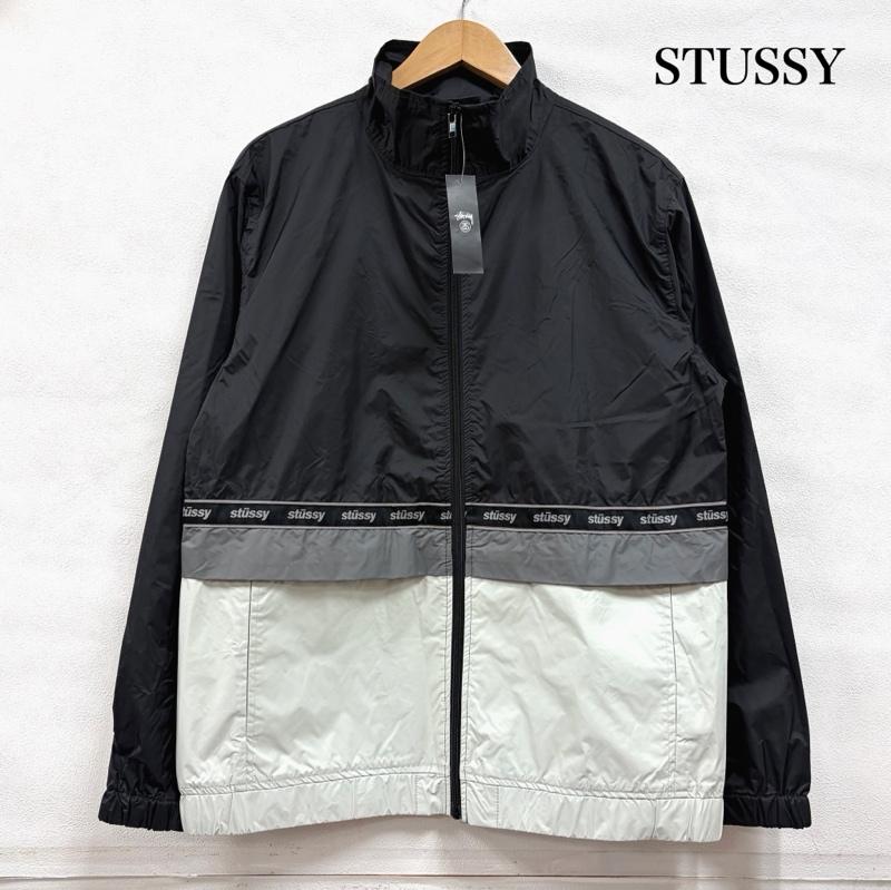 ステューシー STUSSY ジャケット、上着 ジャンパー、ブルゾン ナイロン ジャケット ロゴ リフレクター ブルゾン ジップアップ S ワンポイント X ロゴ、文字 X プリント 黒 / ブラック / black X 灰 / グレー / gray メンズ USED 古着 中古 50163328