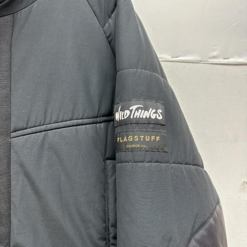 ワイルドシングス WILD THINGS ジャケット、上着 ダウンジャケット FLAG STAFF MONSTER PARKA モンスター パーカー プリマロフト ジャケット WT19104SN S 黒 / ブラック / black メンズ USED 古着 中古 50163341