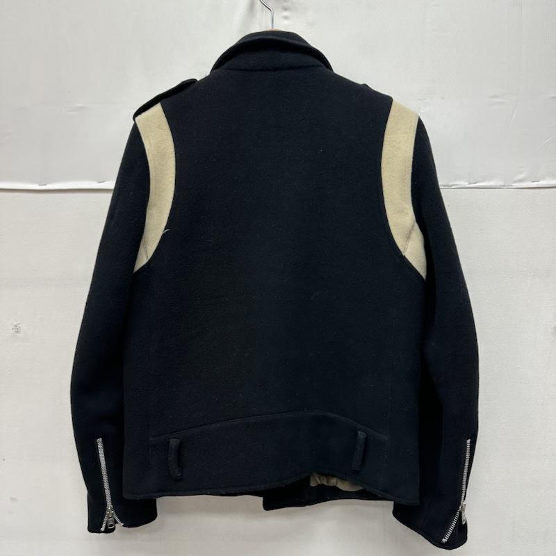ステューシー STUSSY ジャケット、上着 ジャンパー、ブルゾン schott ワンスター ウール ライダース ジャケット 36 黒 / ブラック / black メンズ USED 古着 中古 50163349