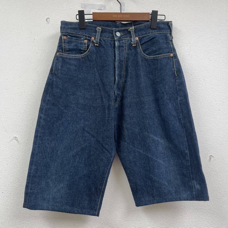 エヴィス EVISU パンツ ショートパンツ 初期 NO2 鯛釣りカモメマーク シンチバック 2504XX ボタンフライ デニム ショーツ 32インチ インディゴ / インディゴ / Indigo メンズ USED 古着 中古 50163352