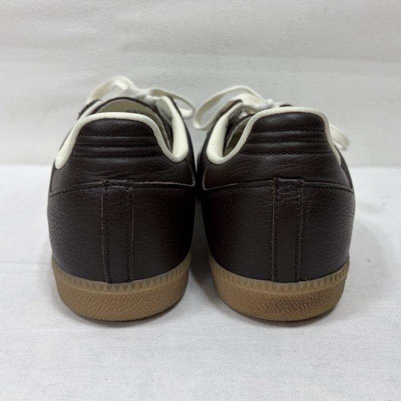 アディダス adidas スニーカー スニーカー SAMBA サンバ OG JR0891 ローカット スニーカー レザー ガムソール 27.5cm ロゴ、文字 茶 / ブラウン / brown X 白 / ホワイト / white メンズ USED 古着 中古 50163355