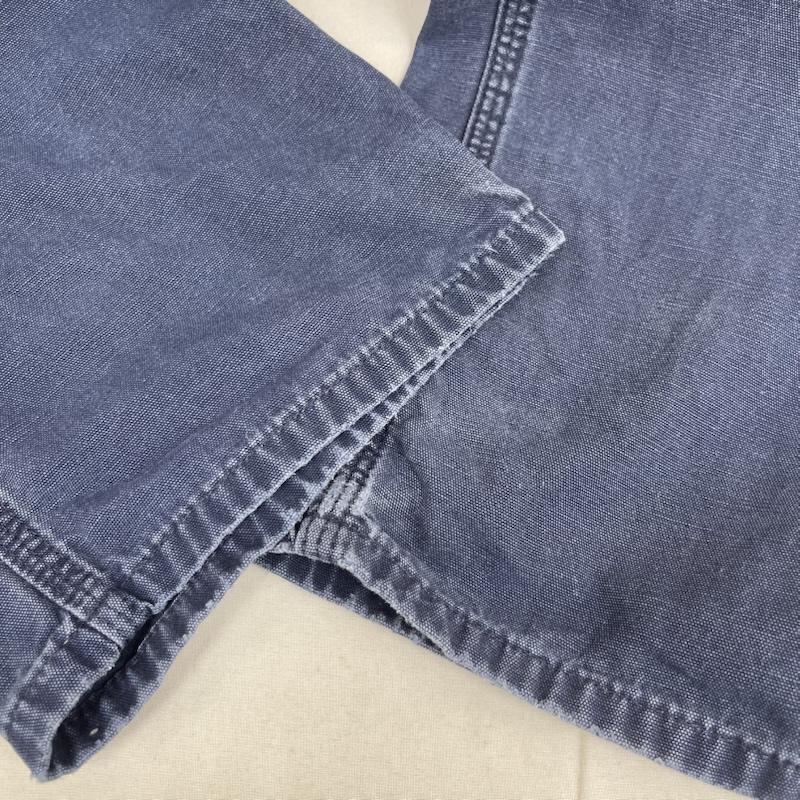 カーハート Carhartt パンツ ワークパンツ、ペインターパンツ ルーズフィット ロゴパッチ キャンバスカー ペンター パンツ 31インチ インディゴ / インディゴ / Indigo メンズ USED 古着 中古 50163356