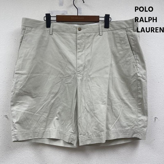 ポロラルフローレン POLO RALPH LAUREN パンツ ショートパンツ ワイド バギー シルエット ビッグサイズ ショート パンツ オフホワイト / オフホワイト / メンズ USED 古着 中古 50163360