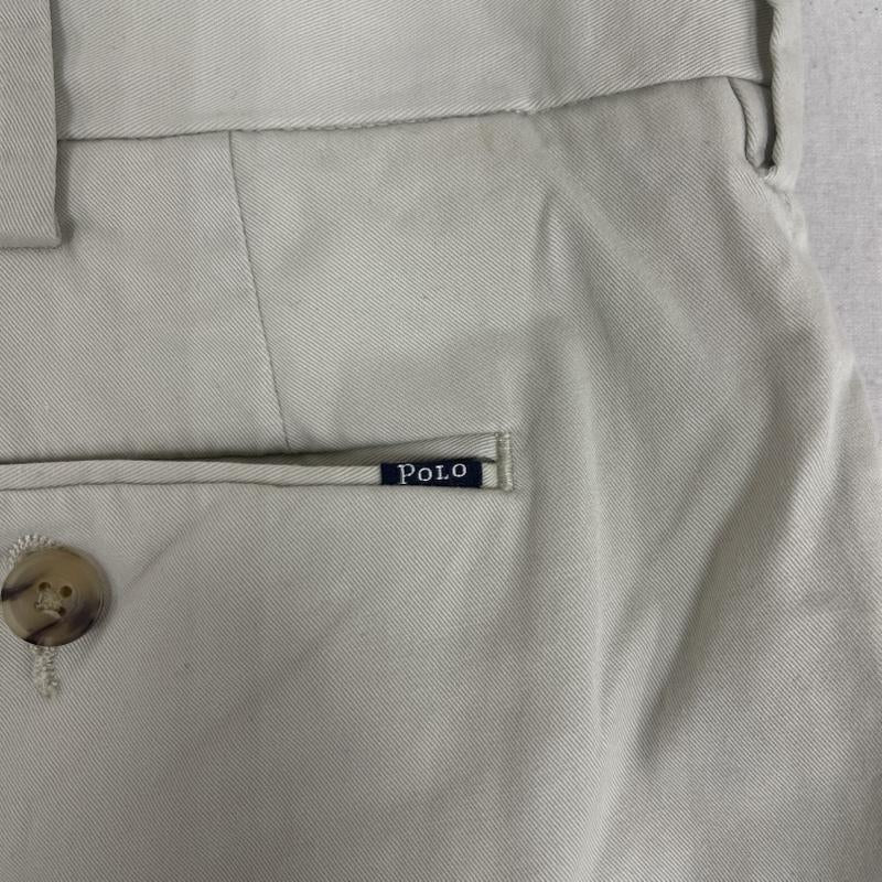 ポロラルフローレン POLO RALPH LAUREN パンツ ショートパンツ ワイド バギー シルエット ビッグサイズ ショート パンツ オフホワイト / オフホワイト / メンズ USED 古着 中古 50163360