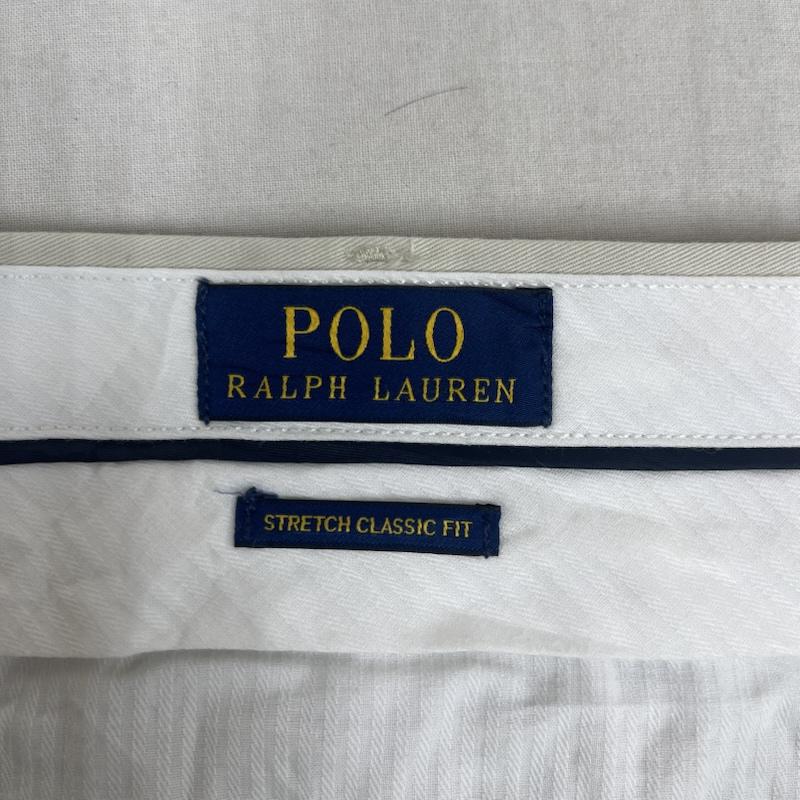 ポロラルフローレン POLO RALPH LAUREN パンツ ショートパンツ ワイド バギー シルエット ビッグサイズ ショート パンツ オフホワイト / オフホワイト / メンズ USED 古着 中古 50163360
