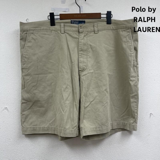 ポロバイラルフローレン Polo by RALPH LAUREN パンツ ショートパンツ ワイド バギー シルエット ビッグサイズ ショート パンツ 42 ベージュ / ベージュ / beige メンズ USED 古着 中古 50163361