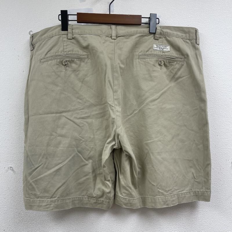 ポロバイラルフローレン Polo by RALPH LAUREN パンツ ショートパンツ ワイド バギー シルエット ビッグサイズ ショート パンツ 42 ベージュ / ベージュ / beige メンズ USED 古着 中古 50163361
