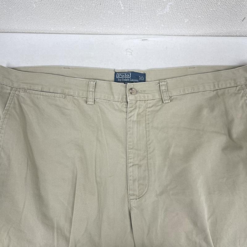 ポロバイラルフローレン Polo by RALPH LAUREN パンツ ショートパンツ ワイド バギー シルエット ビッグサイズ ショート パンツ 42 ベージュ / ベージュ / beige メンズ USED 古着 中古 50163361