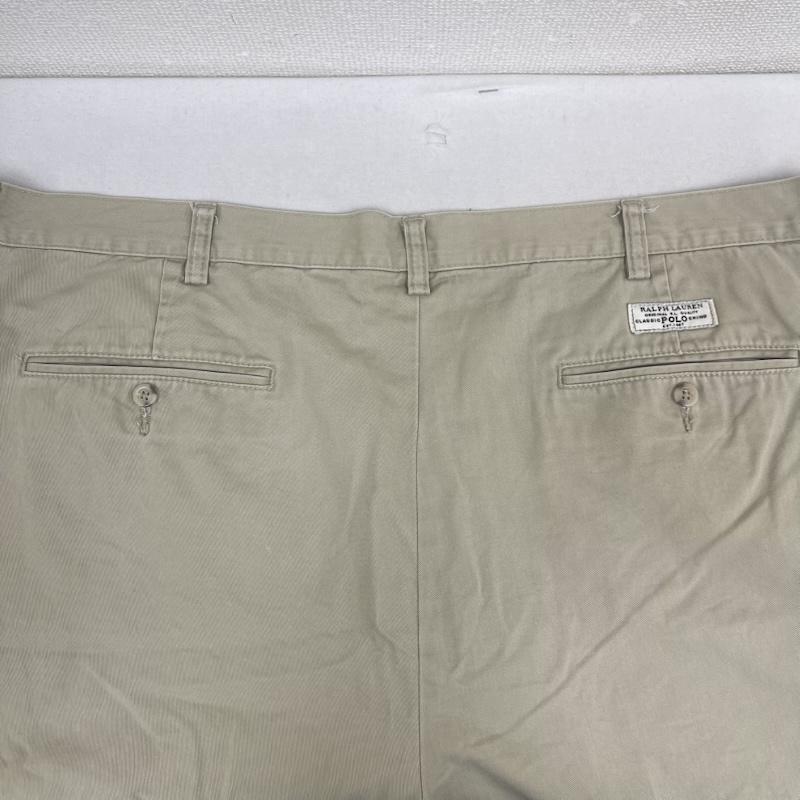 ポロバイラルフローレン Polo by RALPH LAUREN パンツ ショートパンツ ワイド バギー シルエット ビッグサイズ ショート パンツ 42 ベージュ / ベージュ / beige メンズ USED 古着 中古 50163361