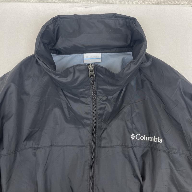 コロンビア Columbia ジャケット、上着 ジャンパー、ブルゾン Glennaker Lake Rain Jacket フード ジップアップ ジャケット ジャンパー XXL 黒 / ブラック / black メンズ USED 古着 中古 50163364