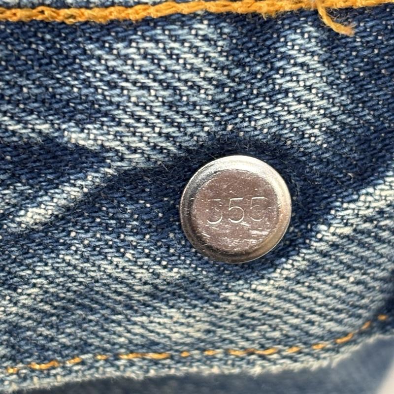 リーバイス Levi s パンツ デニム、ジーンズ 2000年製 USA製 20201-0128 1920年復刻 555バレンシア シンチバック デニム パンツ 31インチ メンズ USED 古着 中古 50163369