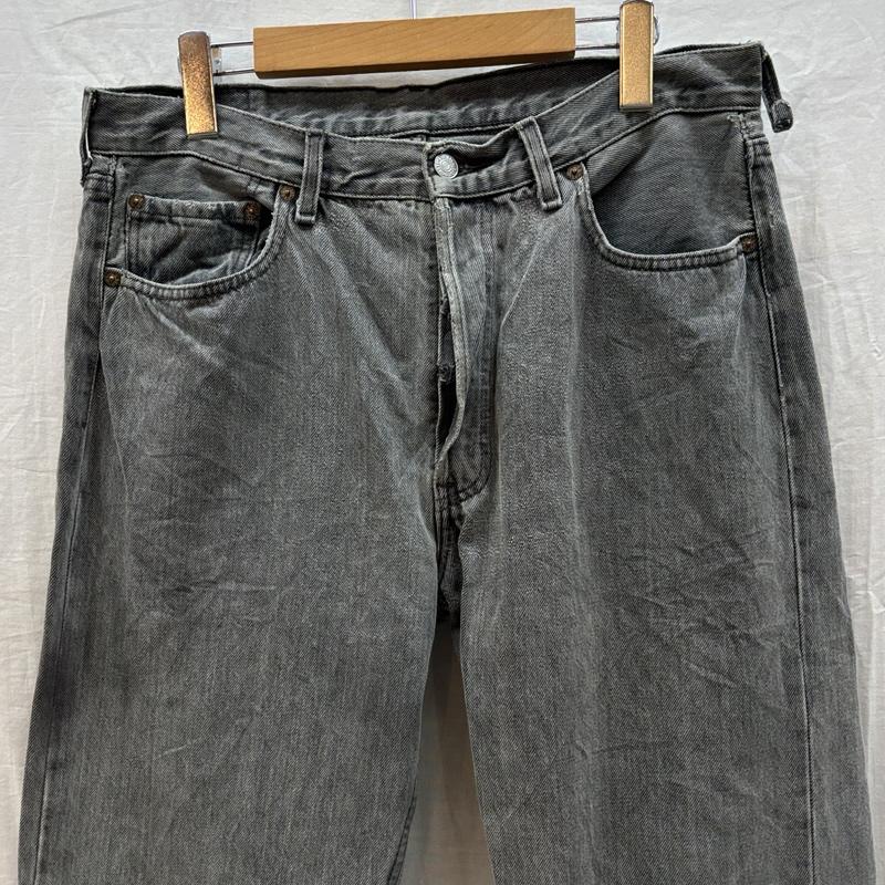 リーバイス Levi s パンツ デニム、ジーンズ 90年代 フランス製 ビンテージ 501-0145 ボタン裏275 デニム パンツ 90s VINTAGE 34インチ メンズ USED 古着 中古 50163372