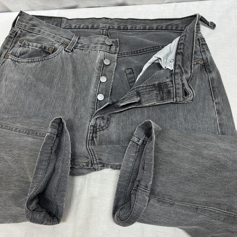 リーバイス Levi s パンツ デニム、ジーンズ 90年代 フランス製 ビンテージ 501-0145 ボタン裏275 デニム パンツ 90s VINTAGE 34インチ メンズ USED 古着 中古 50163372