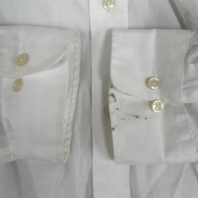 ポロラルフローレン POLO RALPH LAUREN シャツ、ブラウス 長袖 CLASSIC FIT カジュアル 長袖 シャツ ワイシャツ L 白 / ホワイト / white メンズ USED 古着 中古 50163387