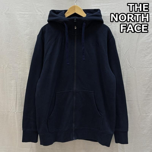 ザノースフェイス THE NORTH FACE パーカー 長袖 NT12442 Rearview Full Zip Hoodie リアビュ ーフルジップ フーディ パーカー L 紺 / ネイビー / navy メンズ USED 古着 中古 50163392