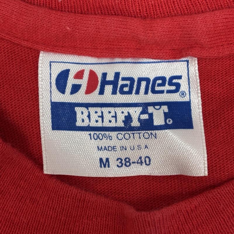 ヘインズ HANES Tシャツ 半袖 90年代 ビンテージ USA製 ユニバーサルスタジオ バックドラフト Tシャツ 90s VINTAGE M 赤 / レッド / red メンズ USED 古着 中古 50163394