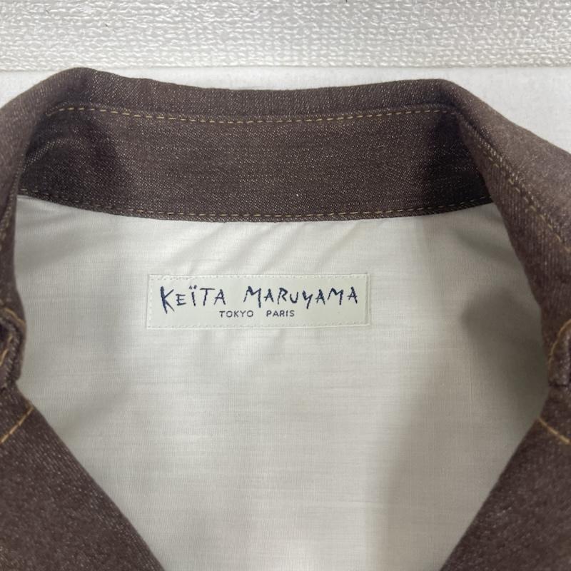 ケイタマルヤマ KEITA MARUYAMA ジャケット、上着 ジャケット、ブレザー 日本製 ロゴメタル ボタンダブルブレスト ショート ジャケット 1 茶 / ブラウン / brown レディース USED 古着 中古 50163395