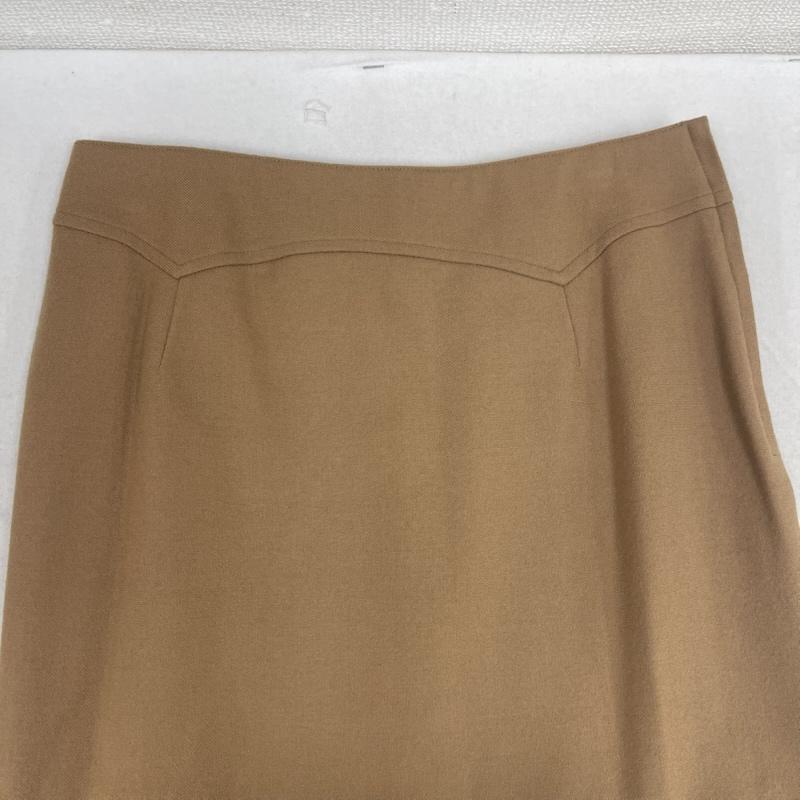 ケイタマルヤマ KEITA MARUYAMA スカート ひざ丈スカート 日本製 マーメイド ライン スカートフレア アイレット スカート 2 ベージュ / ベージュ / beige レディース USED 古着 中古 50163397