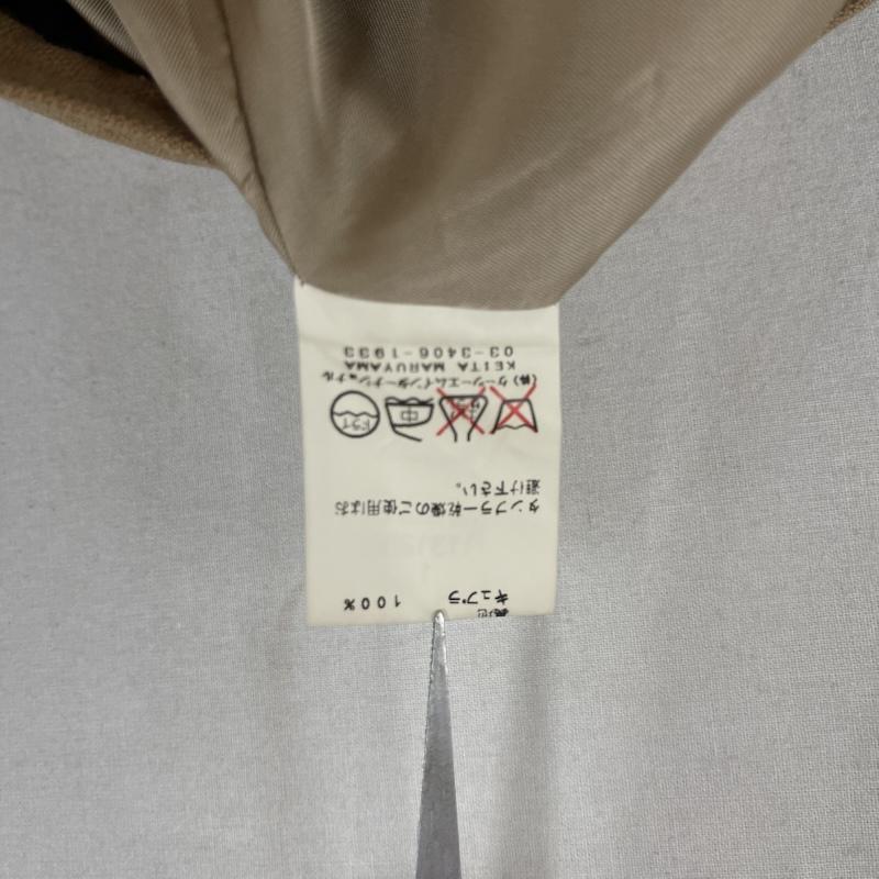 ケイタマルヤマ KEITA MARUYAMA コート ピーコート 日本製 キャメル ショート丈 ダブルブレスト ピーコート 1 キャメル / キャメル / レディース USED 古着 中古 50163398