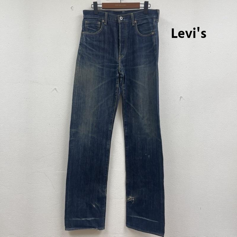 リーバイス Levi s パンツ デニム、ジーンズ 日本製 702 ボタンフライ セルビッチ 赤耳 デニム パンツ 31インチ インディゴ / インディゴ / Indigo メンズ USED 古着 中古 50163399