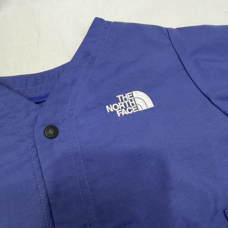 ザノースフェイス THE NORTH FACE ジャケット、上着 ジャンパー、ブルゾン NPB72302 B Field Smock 前後2way UVケア purple 80cm はっ水加工 80cm ロゴ、文字 X 刺繍 紫 / パープル / purple ボーイズ USED 古着 中古 50163403
