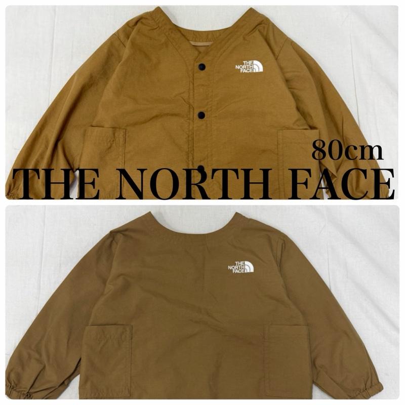 ザノースフェイス THE NORTH FACE ジャケット、上着 ジャンパー、ブルゾン NPB72302 B Field Smock 前後2way UVケア brown 80cm 80cm ロゴ、文字 X 刺繍 茶 / ブラウン / brown ボーイズ USED 古着 中古 50163404