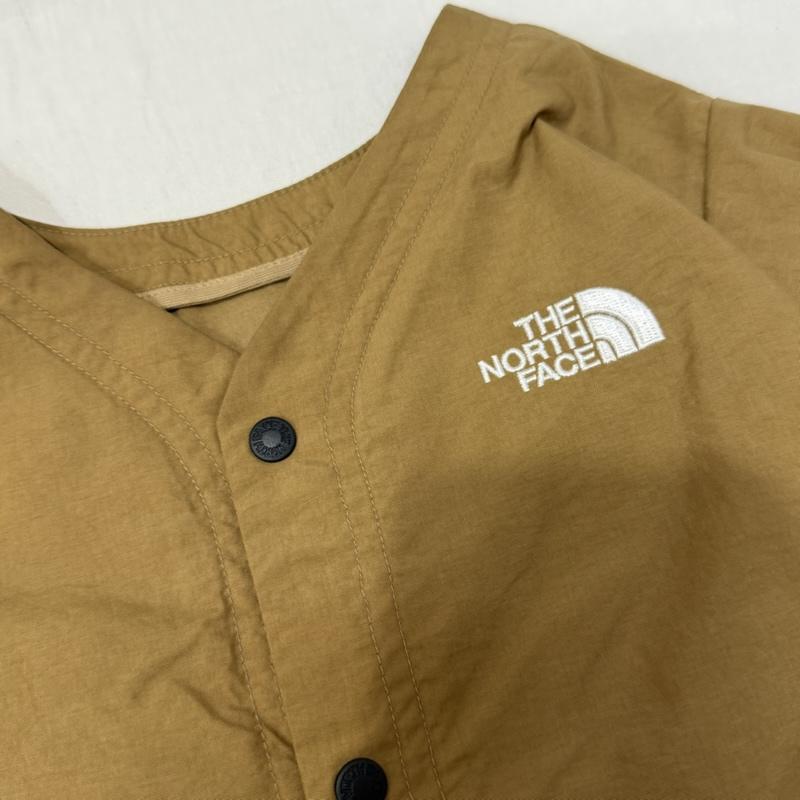 ザノースフェイス THE NORTH FACE ジャケット、上着 ジャンパー、ブルゾン NPB72302 B Field Smock 前後2way UVケア brown 80cm 80cm ロゴ、文字 X 刺繍 茶 / ブラウン / brown ボーイズ USED 古着 中古 50163404