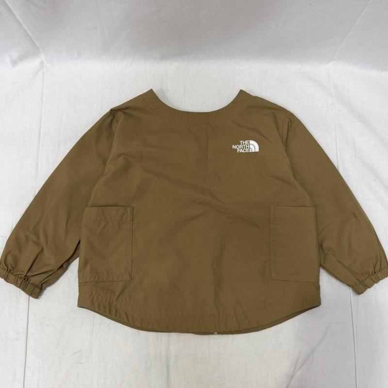 ザノースフェイス THE NORTH FACE ジャケット、上着 ジャンパー、ブルゾン NPB72302 B Field Smock 前後2way UVケア brown 80cm 80cm ロゴ、文字 X 刺繍 茶 / ブラウン / brown ボーイズ USED 古着 中古 50163404