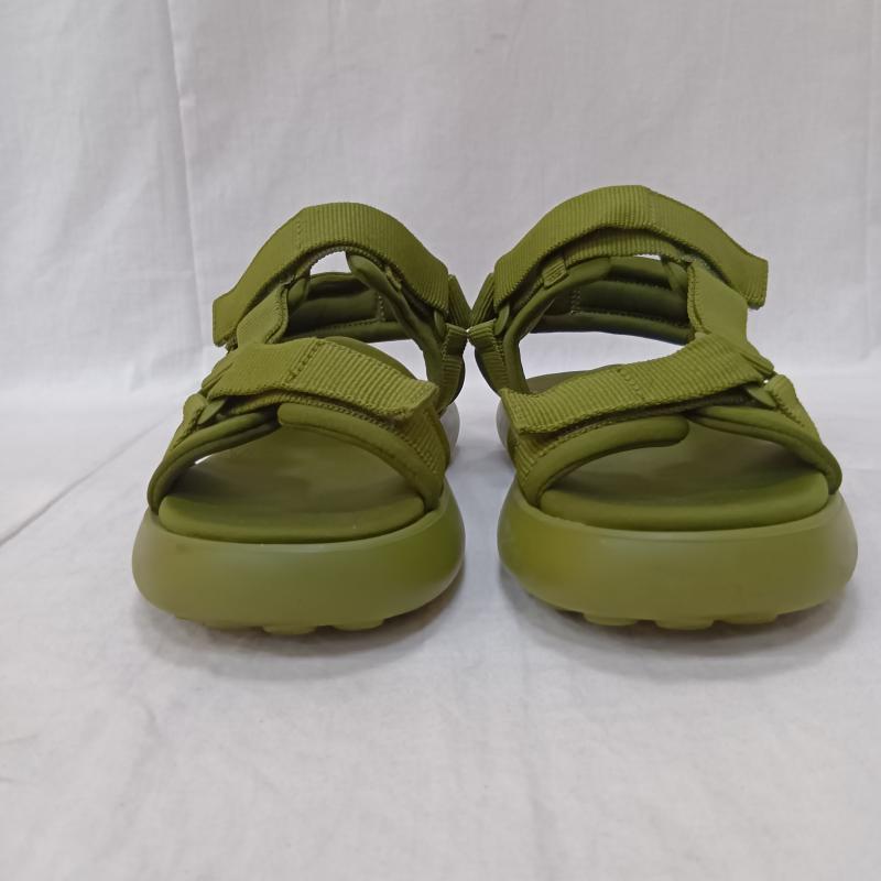 カンペール CAMPER サンダル サンダル PELOTAS FLOTA SANDAL ぺロータス フロータ フラットサンダル k100942-003 カーキ - 無地 X ロゴ、文字 カーキ / カーキ / khaki レディース USED 古着 中古 50163407