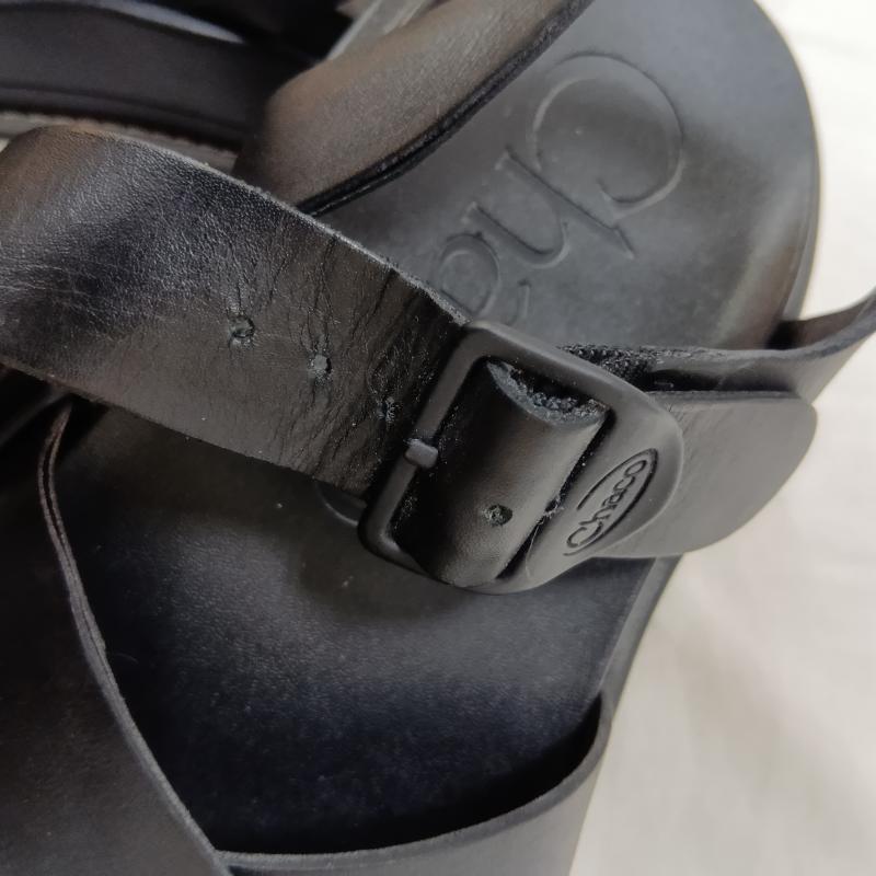 チャコ Chaco サンダル サンダル TOWNES MIDFORM ストラップサンダル 厚底 Ws タウンズ ミッドフォーム JCH109392 24.0cm 無地 黒 / ブラック / black レディース USED 古着 中古 50163408
