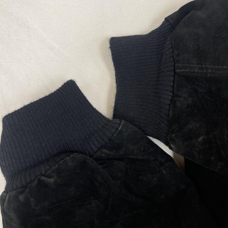古着 USED ジャケット、上着 ジャンパー、ブルゾン Port Authority XXXXLサイズ レザボンバー ジャケット アウター XXL 黒 / ブラック / black メンズ USED 古着 中古 50163411