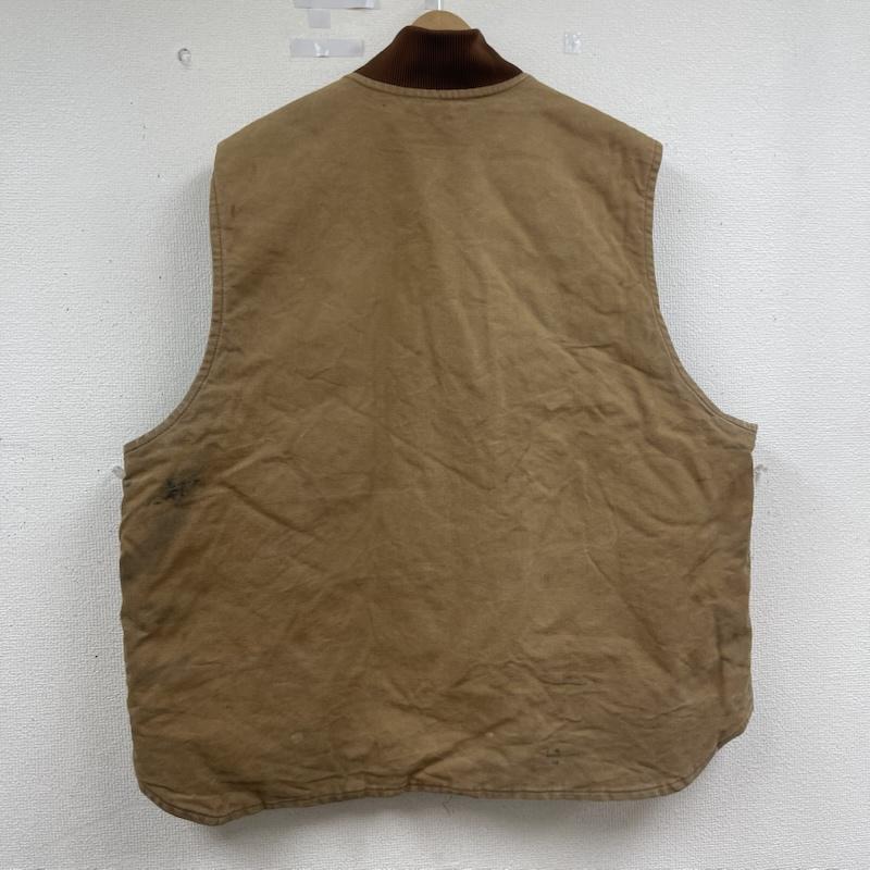 カーハート Carhartt ベスト ベスト 00s ダメージ アークティック キルトライニング ダック ベスト XXL 茶 / ブラウン / brown メンズ USED 古着 中古 50163412