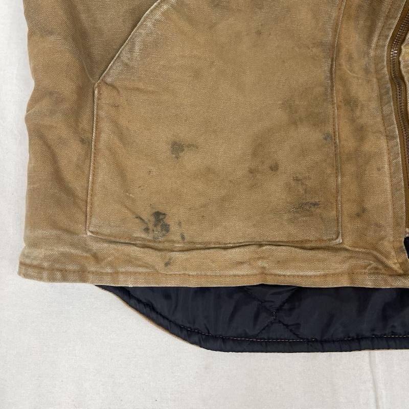 カーハート Carhartt ベスト ベスト 00s ダメージ アークティック キルトライニング ダック ベスト XXL 茶 / ブラウン / brown メンズ USED 古着 中古 50163412
