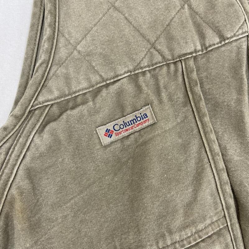 コロンビア Columbia ベスト ベスト 80s 90s ヴィンテージ キルティング ステッチ ハンティング ベスト L ベージュ / ベージュ / beige メンズ USED 古着 中古 50163416