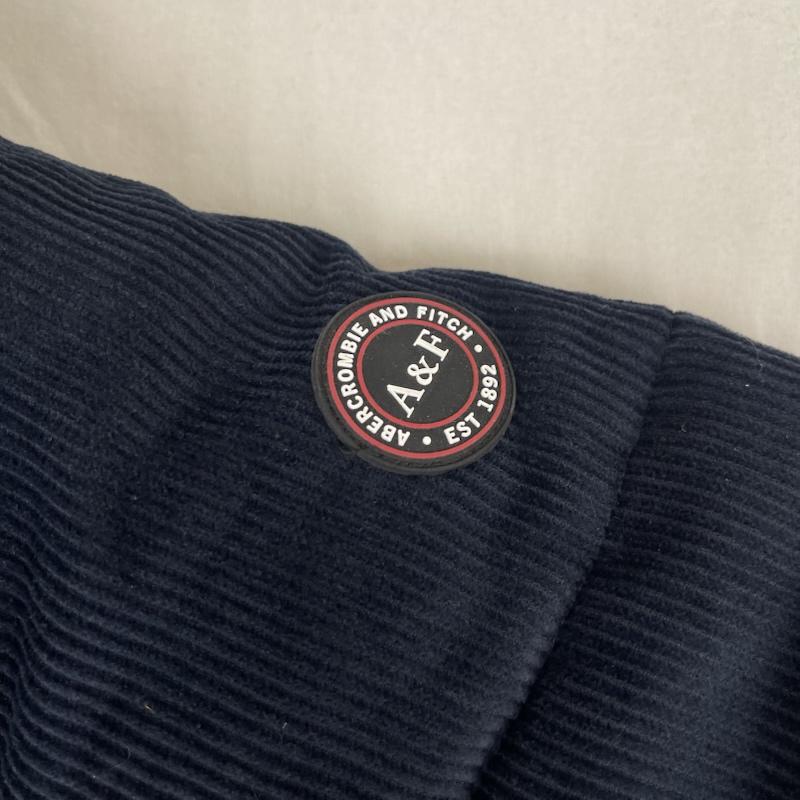 アバクロンビーアンドフィッチ ABERCROMBIE&FITCH ジャケット、上着 ダウンジャケット THE A&F ULTRA COLLECTION コーデュロイ パファー ダウン ジャケット L 紺 / ネイビー / navy メンズ USED 古着 中古 50163419