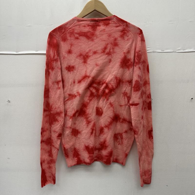 アイジュンヤワタナベコムデギャルソン eye JUNYAWATANABE COMME des GARCONS ニット、セーター 長袖 13AW JOHN SMEDLEY Vネック ニット WL-T907 S 赤 / レッド / red メンズ USED 古着 中古 50163420