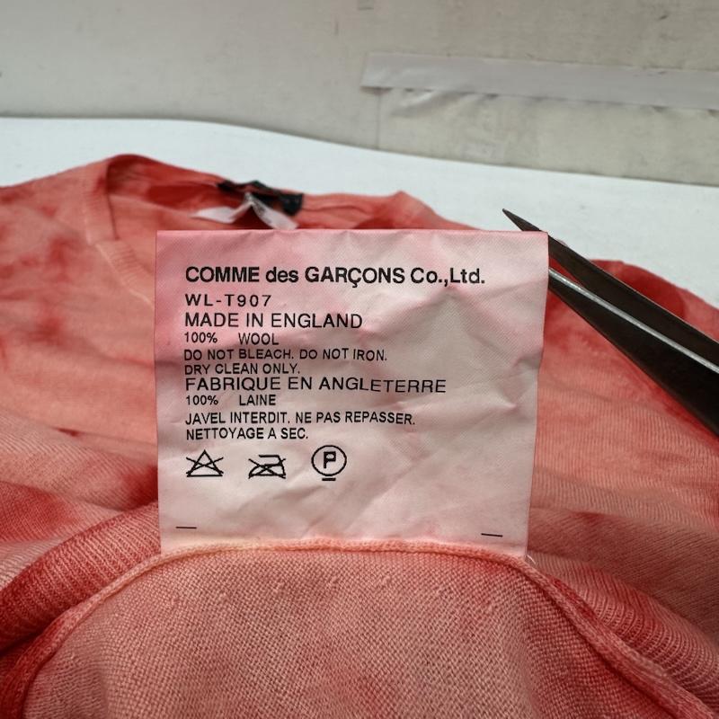 アイジュンヤワタナベコムデギャルソン eye JUNYAWATANABE COMME des GARCONS ニット、セーター 長袖 13AW JOHN SMEDLEY Vネック ニット WL-T907 S 赤 / レッド / red メンズ USED 古着 中古 50163420