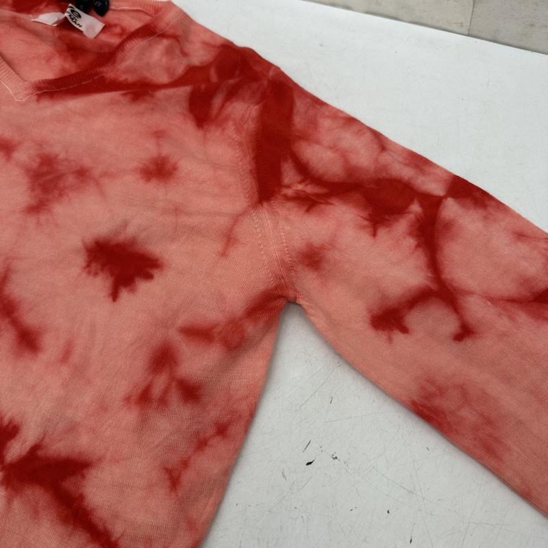 アイジュンヤワタナベコムデギャルソン eye JUNYAWATANABE COMME des GARCONS ニット、セーター 長袖 13AW JOHN SMEDLEY Vネック ニット WL-T907 S 赤 / レッド / red メンズ USED 古着 中古 50163420